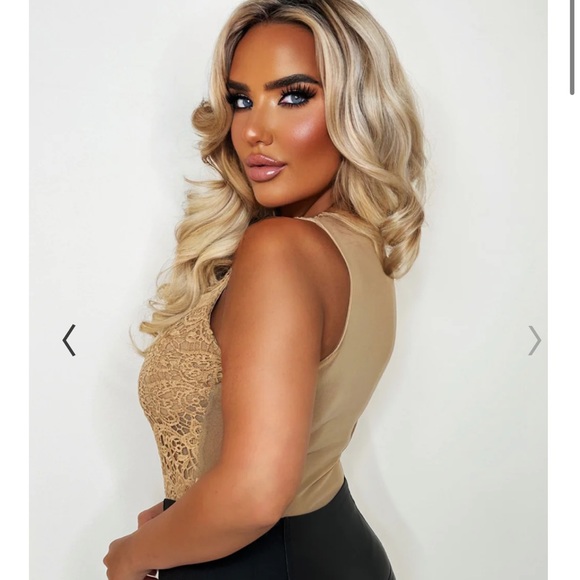 Tan/ Beige Bodysuit - Picture 2 of 5